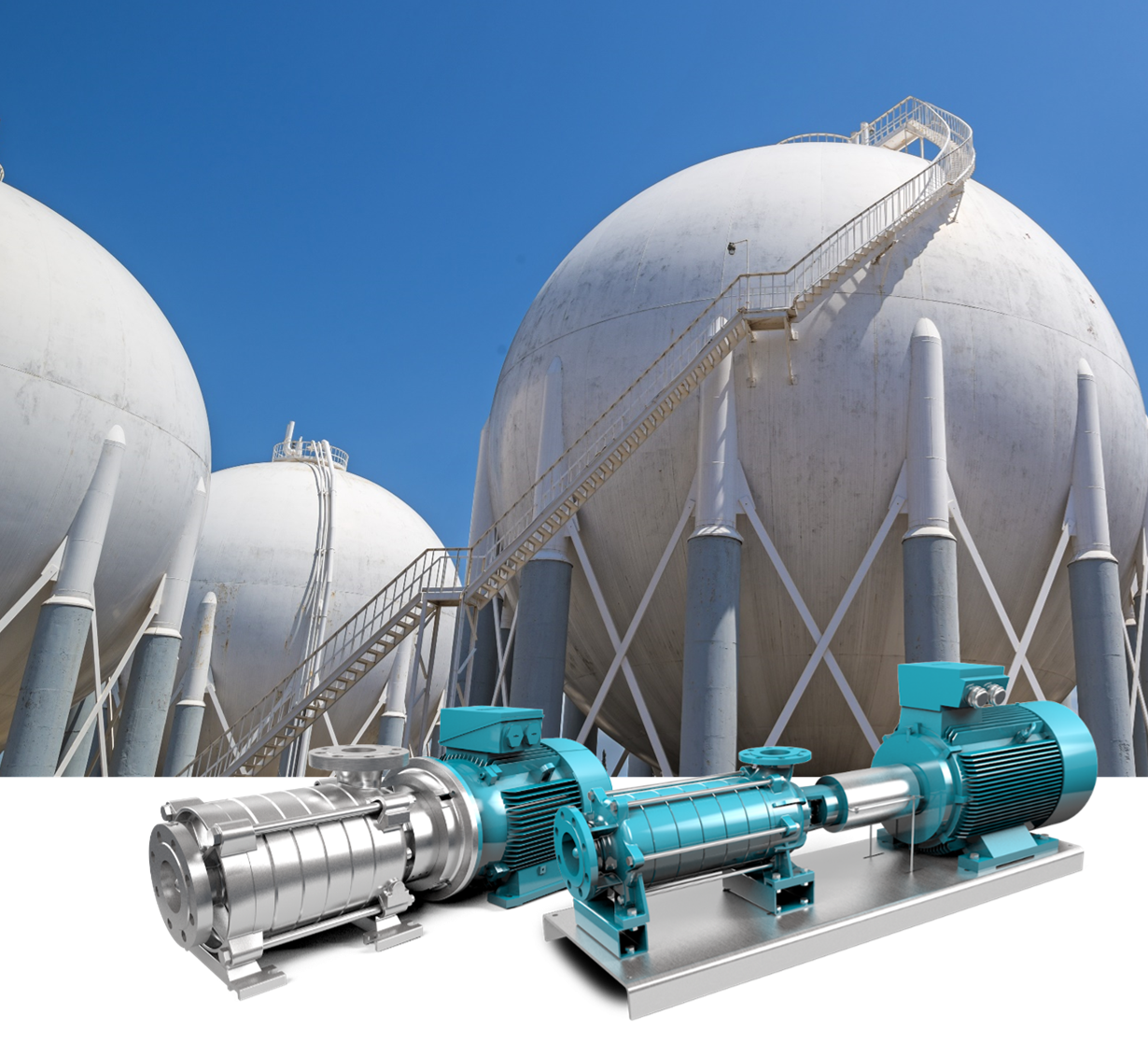 Safe transport of liquefied gases with centrifugal pumps